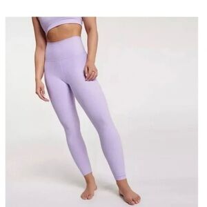 NWT Women’s CALIA LustraLux 7/8 Leggings Blooming Lilac Heather Size M